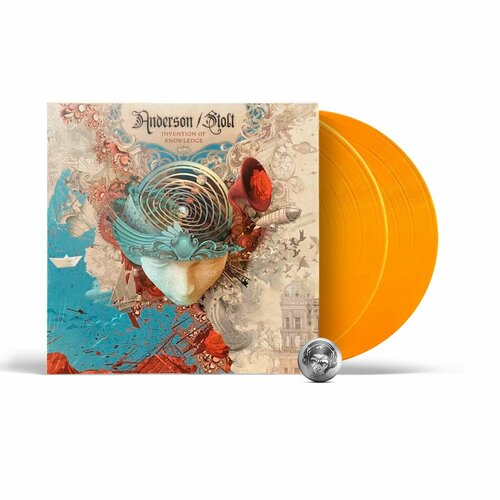 Jon Anderson Roine Stolt - Invention Of Knowledge coloured 2LP 2023 Transparent Orange 180 Gram Gatefold Limited Виниловая пластинка 9380₽