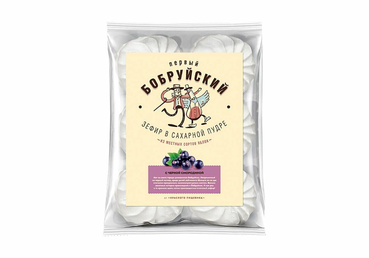 Зефир  Первый Бобруйский   черная смородина  диетический  500г