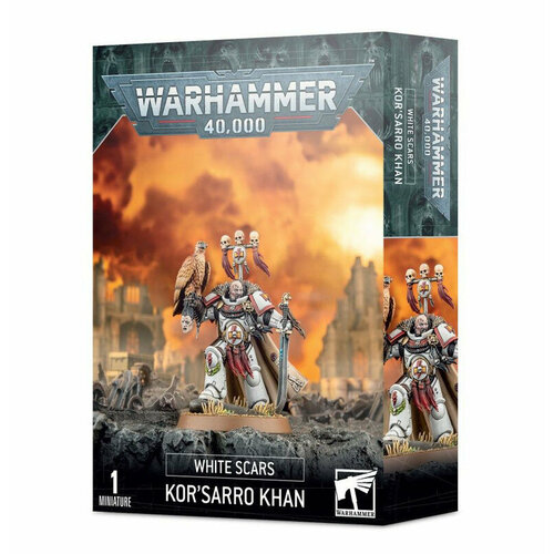 Набор миниатюр Warhammer 40000: White Scars Kor'sarro Khan (2021)