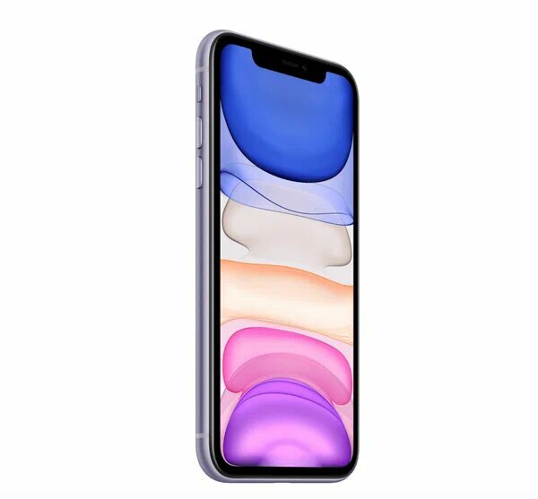Смартфон Apple iPhone 11 128 ГБ, Dual: nano SIM + eSIM, фиолетовый — фото 1