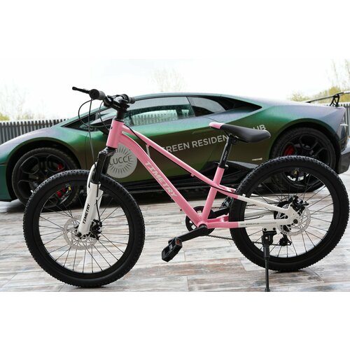 Велосипед Time Try ТT2787s 22 Алюминиевая рама 115 Детский Подростковый Спортивный Для девочек розовый 24900₽