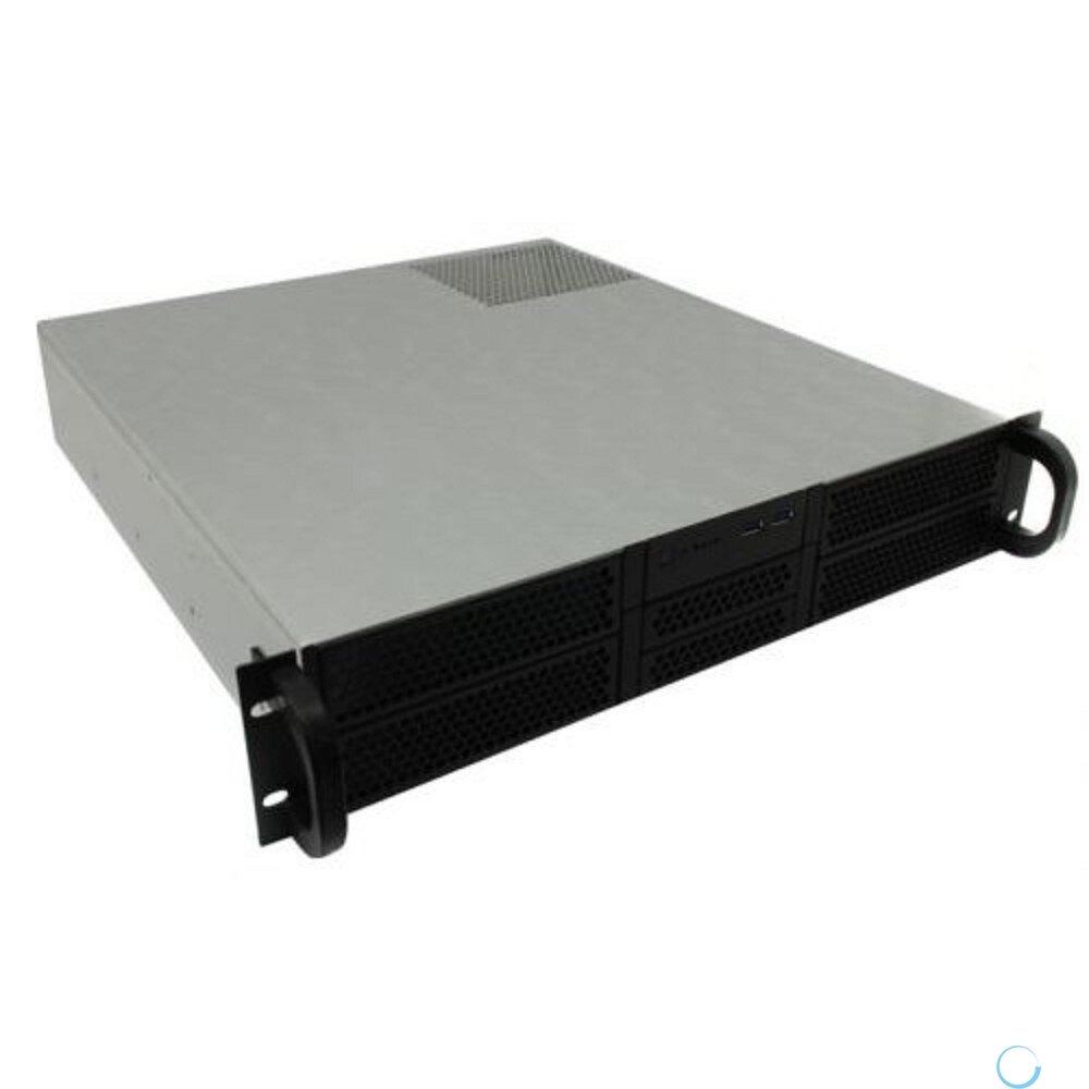 Procase RE204-D4H2-FE-65 Корпус 2U server case,4x5.25+2HDD, черный, без блока питания(2U,2U-redundant), глубина