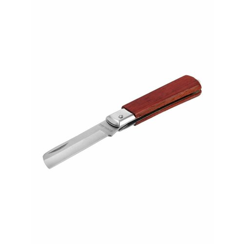 Нож универсальный складной TUNDRA, дерев садовый нож 170 мм складной изогнутое лезвие деревянная рукоятка palisad 79001