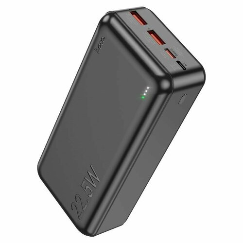 Внешний аккумулятор 30000 mAh Hoco J101B 2USBQC 30PD20WLED черный 2390₽