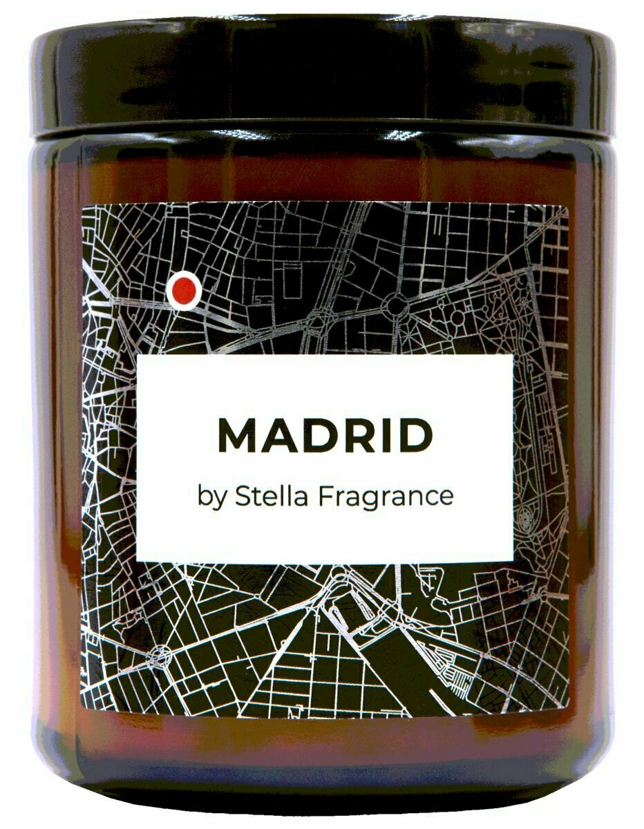 Свеча Stella Fragran ceароматическая Madrid, 250 г