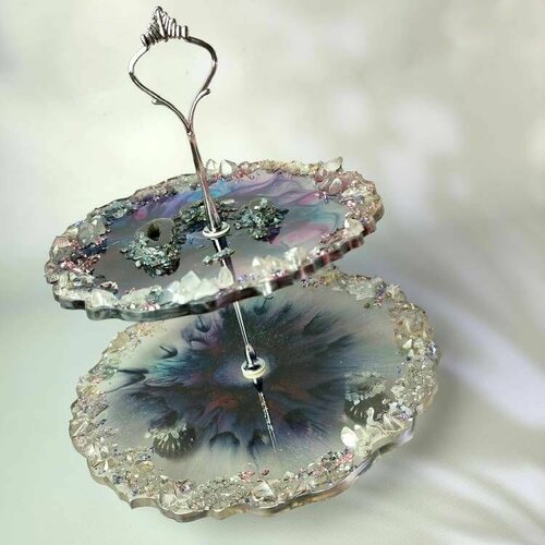 Этажерка Кристалл из эпоксидной смолы 3988₽