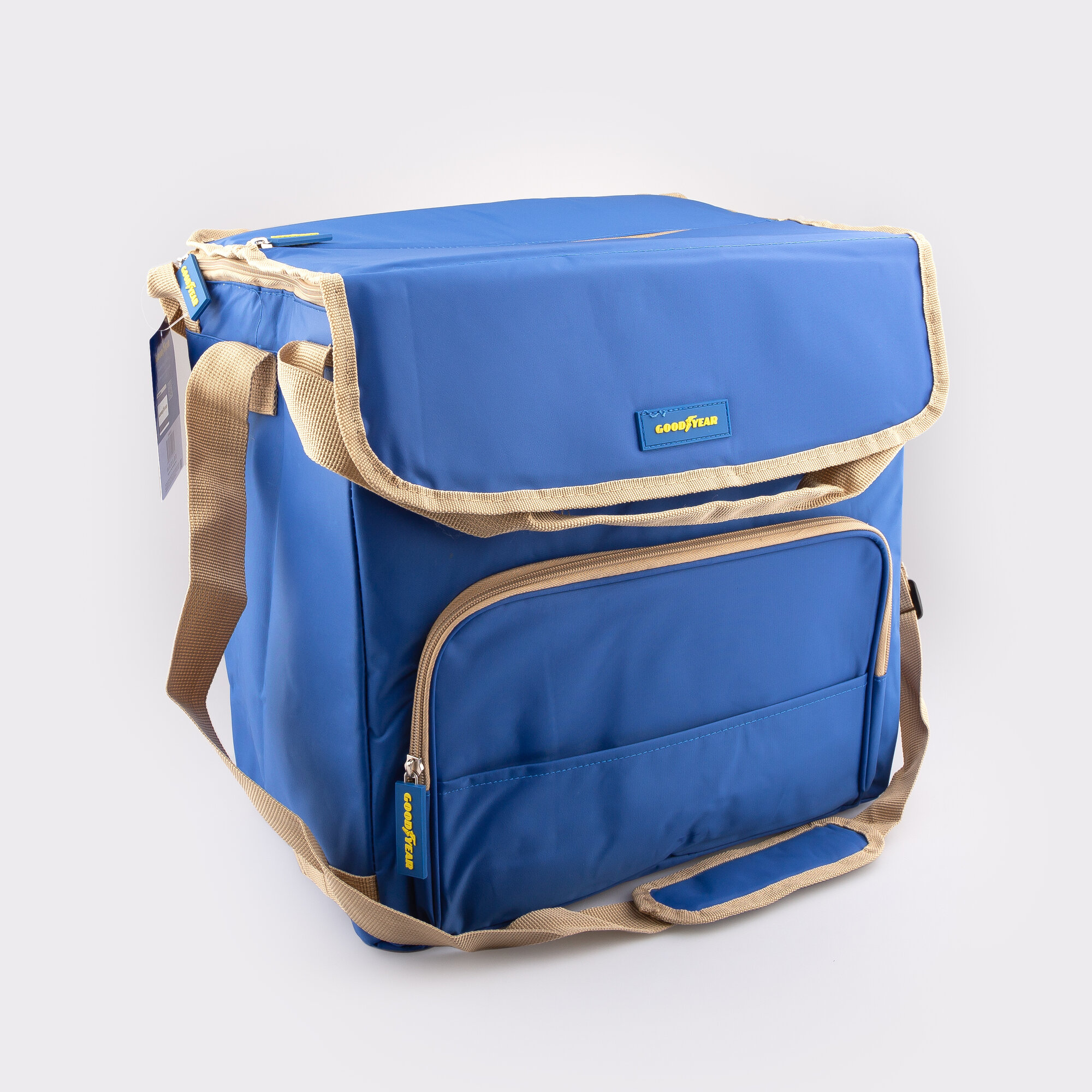 Сумка-холодильник (термосумка) 30 л синяя (Goodyear) GY-CB-30L