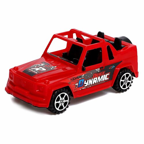 Машина инерционная «Джип Военный», цвет микс