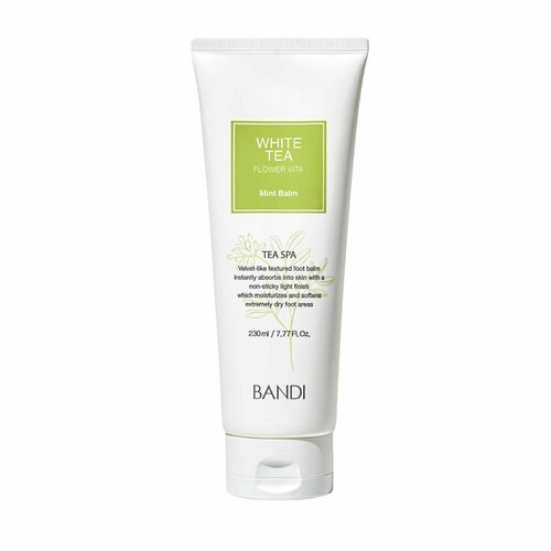 Бальзам охлаждающий для педикюра (белый чай) TEA SPA MINT BALM (WHITE TEA) 230 мл