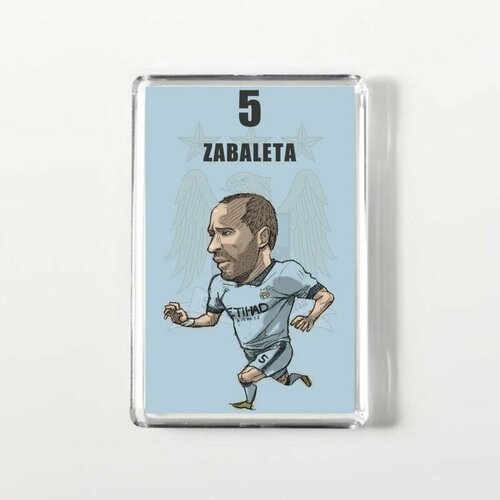 Магнит акриловый прямоугольный GOODbrelok Манчестер Сити Manchester City - 0009 250₽