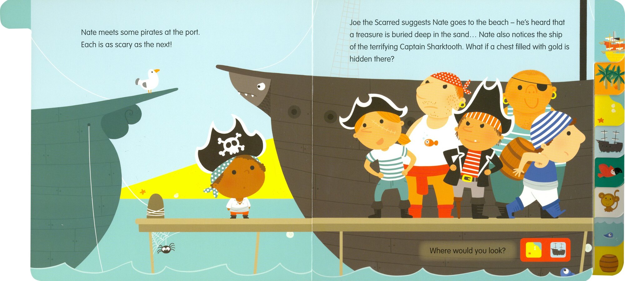 What Happens Next? Nate the Pirate / Книга на Английском - фото №2