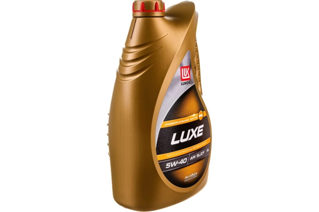Моторное масло Лукойл LUXE 5W-40 полусинтетическое 4 л