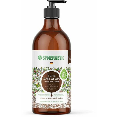 Гель Synergetic Натуральный кофе и лайм 750мл 1199₽