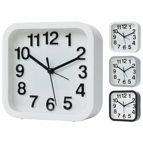 Будильник koopman 132х52х132мм в ассортименте полистирол 1917₽