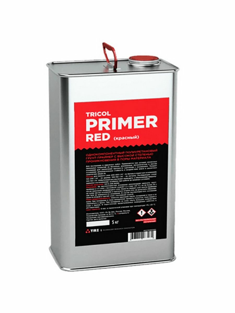 фото Грунтовка под клей TRICOL Primer Red красный 5л