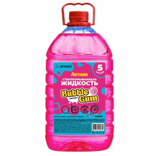 Жидкость Омывателя Летняя Arnezi Пэт Бабл Гам 5 Л Ar1501 ARNEZI арт AR1501 505₽