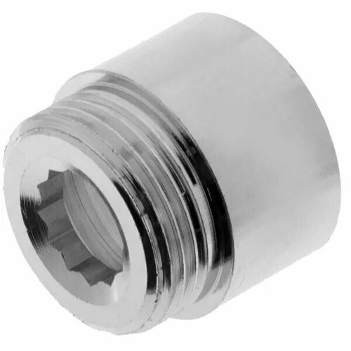 Удлинитель внутренняя резьба 1-20 мм цвет хром 691₽