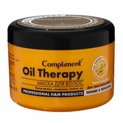 Маска для волос Oil Therapy Питание и укрепление для всех типов волос, 500 мл