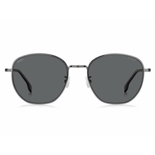 солнцезащитные очки boss серый Солнцезащитные очки BOSS Boss BOSS 1671/F/SK KJ1 M9 56 BOSS 1671/F/SK KJ1 M9, серый