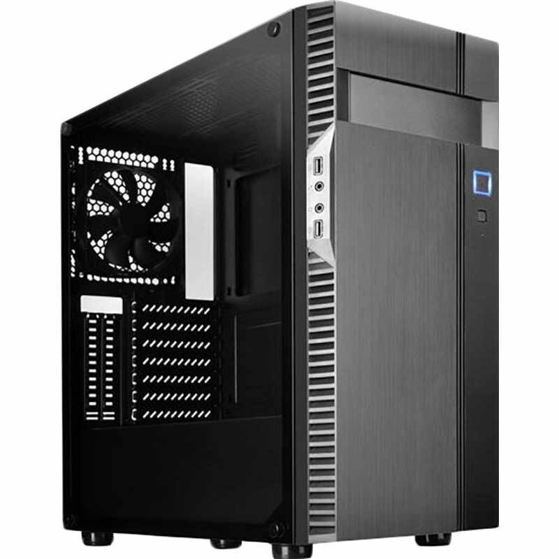 Корпус Silverstone SST-PS14B-E midi Tower, black(G410PS14BE00020)