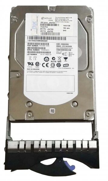 Жесткий диск IBM 43W7524 146,8Gb SAS 3,5" HDD