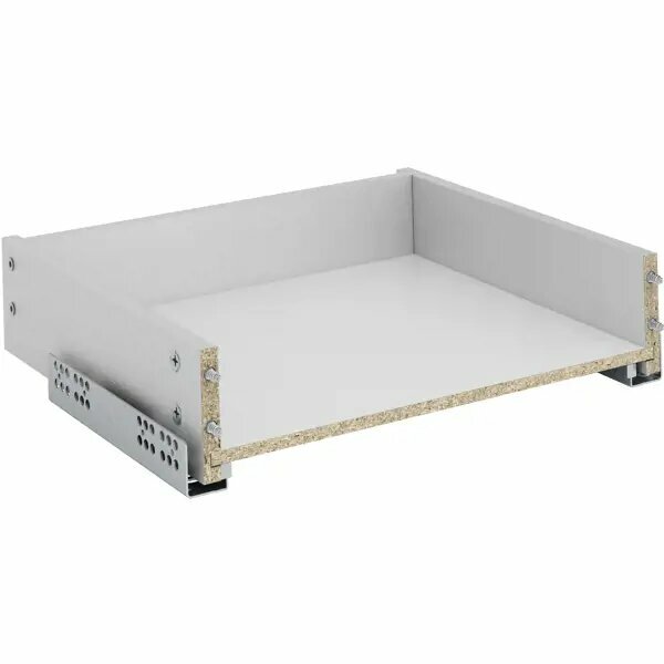 фото Ящик для навесного каркаса Delinia 35.2x8.1x31.1 см ЛДСП цвет серый