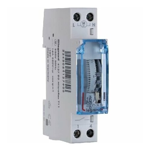 Аналоговый таймер MicroRexQT11/412790 – Legrand Bticino – 412790 – 3245064127905