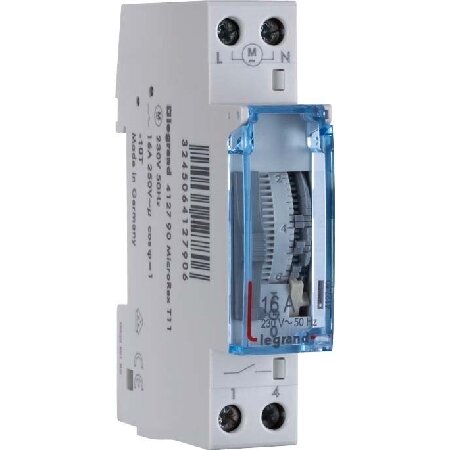 Аналоговый таймер MicroRexQT11/412790 – Legrand Bticino – 412790 – 3245064127905