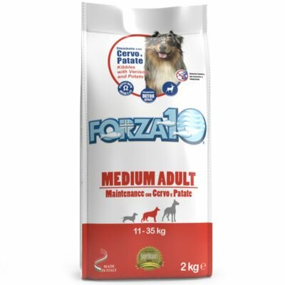 Forza 10 корм для взрослых собак средних пород, оленина и картофель (2 кг) - фото №12
