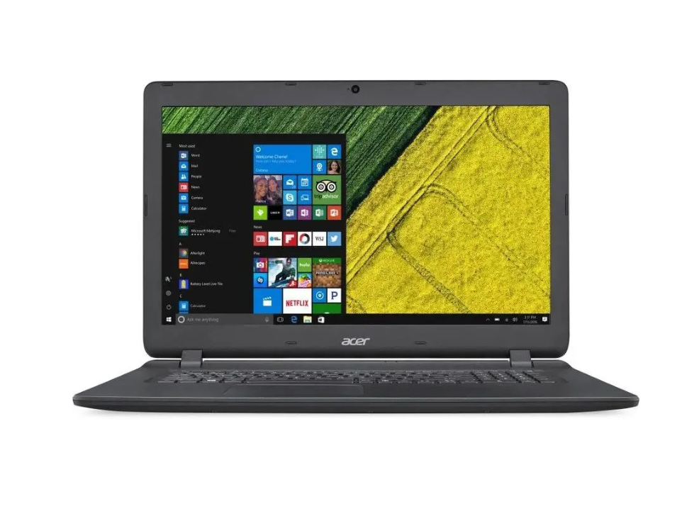 17.3` Уценённый ноутбук Acer Aspire ES1-732-P50V (1600x900, Intel Pentium N4020, RAM 8ГБ, SSD 256ГБ, Intel UHD Graphics 600, Win 10 Pro)