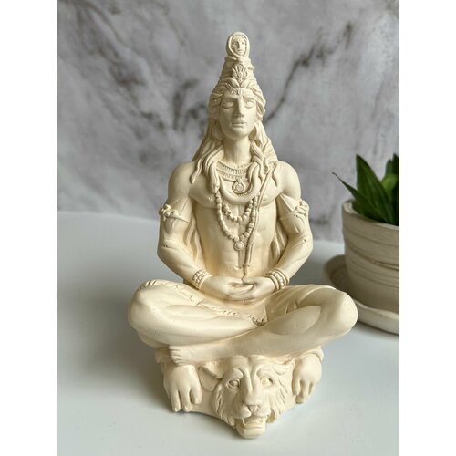 Статуэтка Шива Гипс Высота 155 см Цвет слоновая кость 1850₽