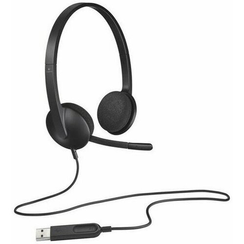 гарнитура logitech headset h340 usb 981-000475, Гарнитура Logitech Headset H340