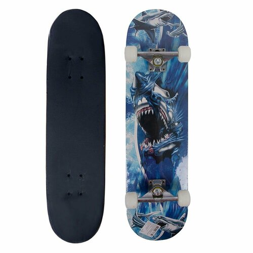 Детский скейтборд деревянный 78х20х10 см TONGDE 5609₽