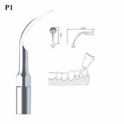 Насадка P1(PD1/PS1) для скалера ультразвукового стоматологического , для снятия зубных отложений ( подходит к Woodpecker, EMS , VRN ). 1 шт. Incidental