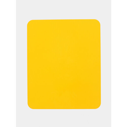 Коврик для мыши силиконовый, Цвет Желтый 10 шт 10 30 мм черный овальный самоклеящийся нескользящий коврик липкие прокладки противоскользящий резиновый мебельный коврик войлочные пр