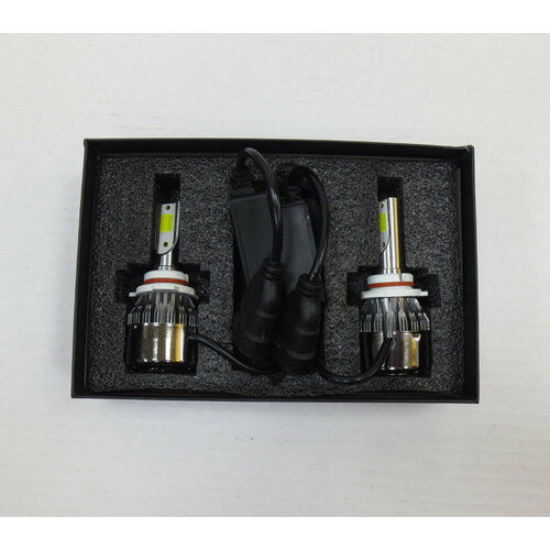 Лампа головного света со светодиодами CREE H27-880-C9S 40W6000LM 30006000K 12Vсо встр вентилятором 2функции белыйжелтый свет 2580₽