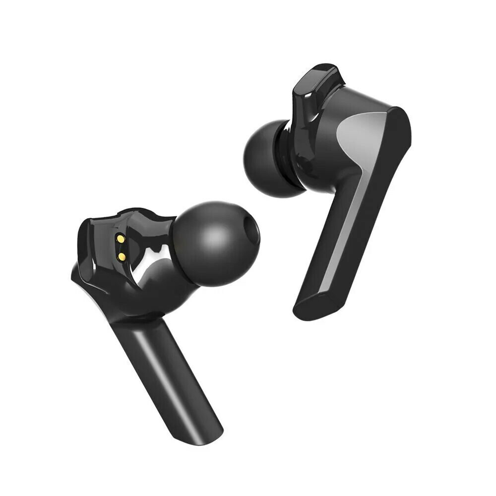 Наушники с микрофоном DEPPA Air Buds, Bluetooth/USB, вкладыши, черный [44168] - фото №15