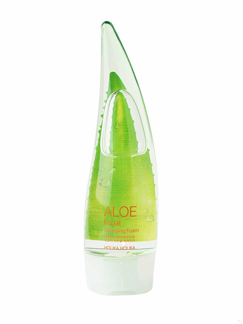 Holika Holika очищающая пенка для лица с алоэ вера Aloe Cleansing Foam, 150 мл, 200 г