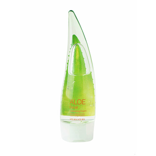 holika holika очищающая пенка алоэ вера 150 мл holika holika aloe Holika Holika очищающая пенка для лица с алоэ вера Aloe Cleansing Foam, 150 мл, 200 г