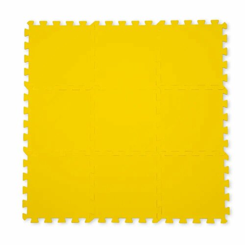 Мягкий пол пазл 33x33 см цвет желтый 2503₽