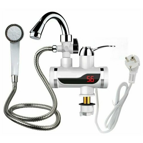 Водонагреватель проточный электрический Компактный проточный электрический кран водонагреватель с душем 175000₽