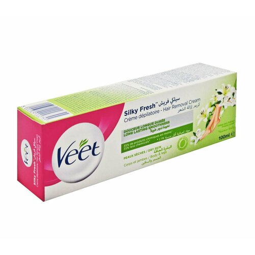 Крем для депиляции Veet для сухой кожи, 100 мл крем для депиляции veet для сухой кожи 100мл 2 шт