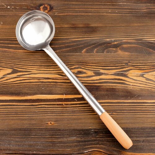 Поварешка для казана узбекская 46см деревянная ручка 712₽