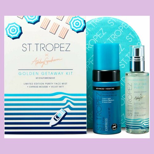 St.Tropez Self Tan Golden Getaway Kit x AG набор для автозагара