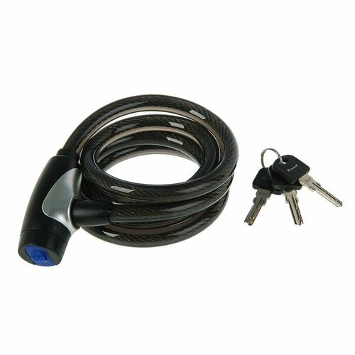 Замок навесной аллюр ВС-Т 12 с тросом 1500 мм 1237₽