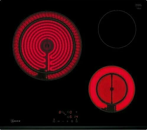 Варочная панель электрическая NEFF T16FBK1L8, черный