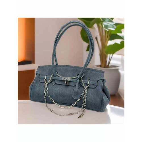 Сумка , голубой