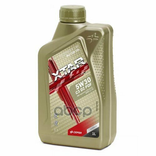 CEPSA Масло Моторное Синт. Cepsa Xtar 5W30 C3 D2 Dpf, 1Л, Acea C3, Api Sn/Cf, Mb-Appro