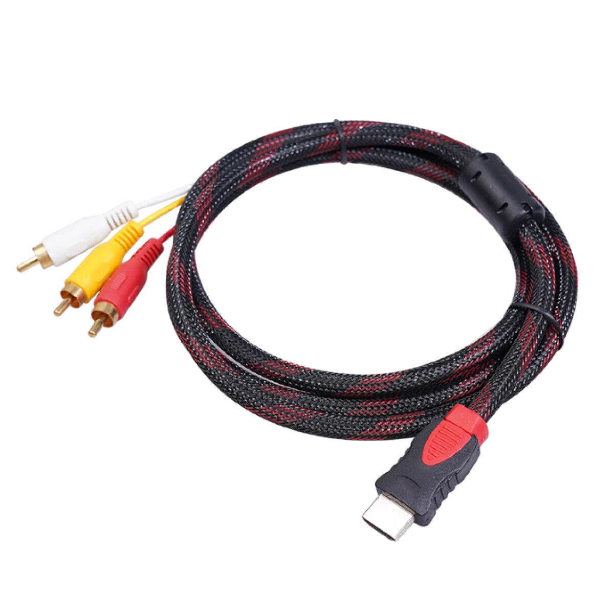 фото Кабель HDMI - 3RCA 1.5 м/ HDMI-3RCA 1.4 1080 Full Hd 1.5м