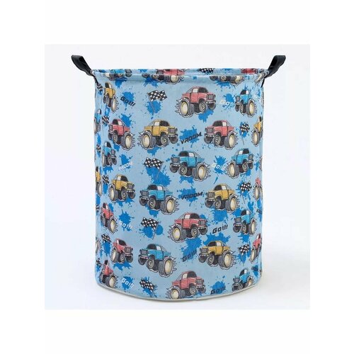 Корзина для игрушек Машинки 48х40х40 см 1037₽